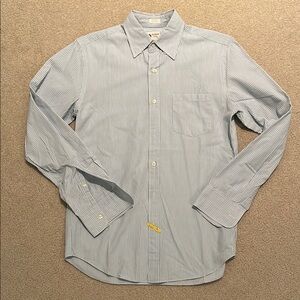 J. Crew Men’s Striped Cotton Dress Shirt